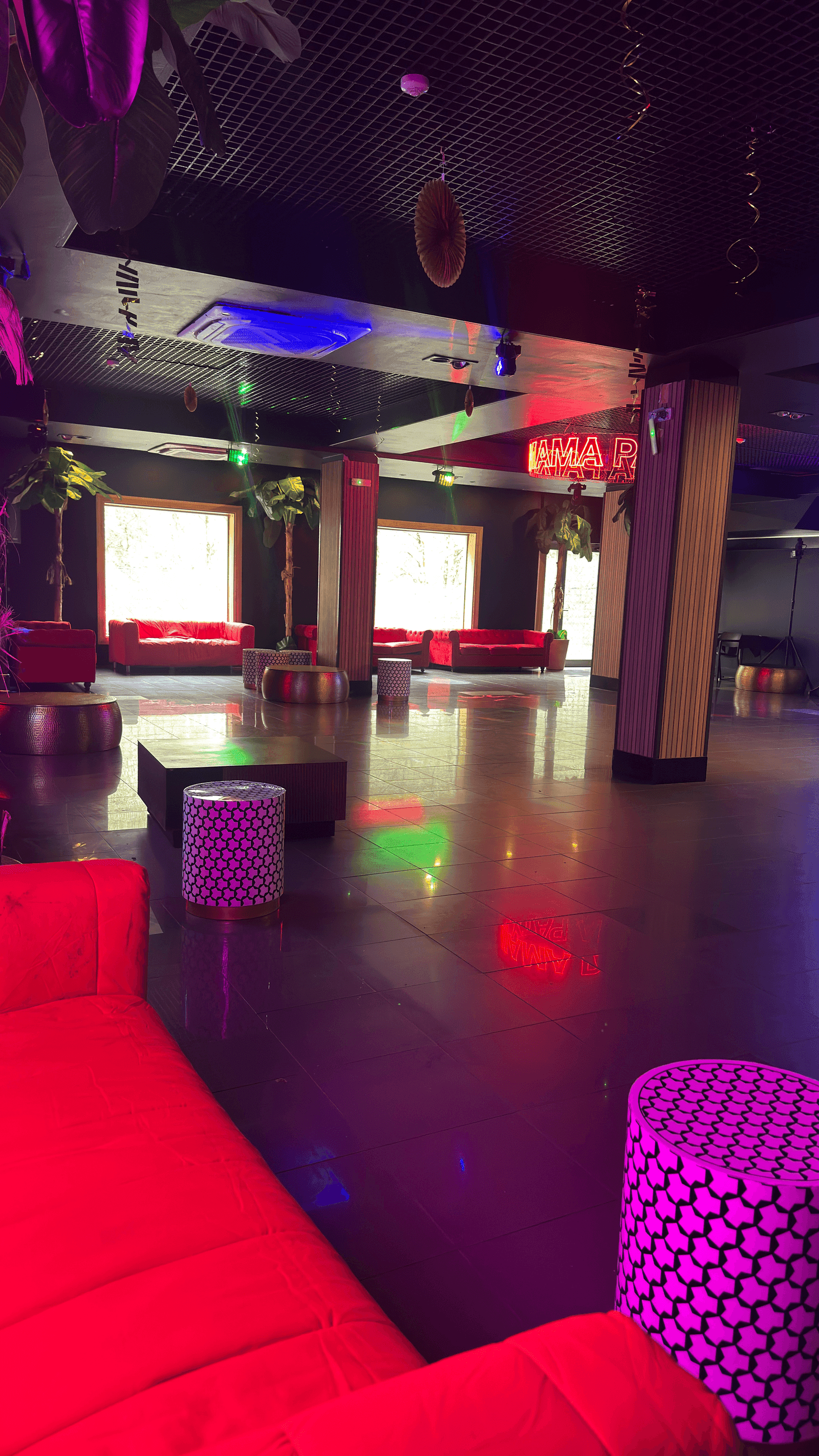 Montaje de mesa para celebración