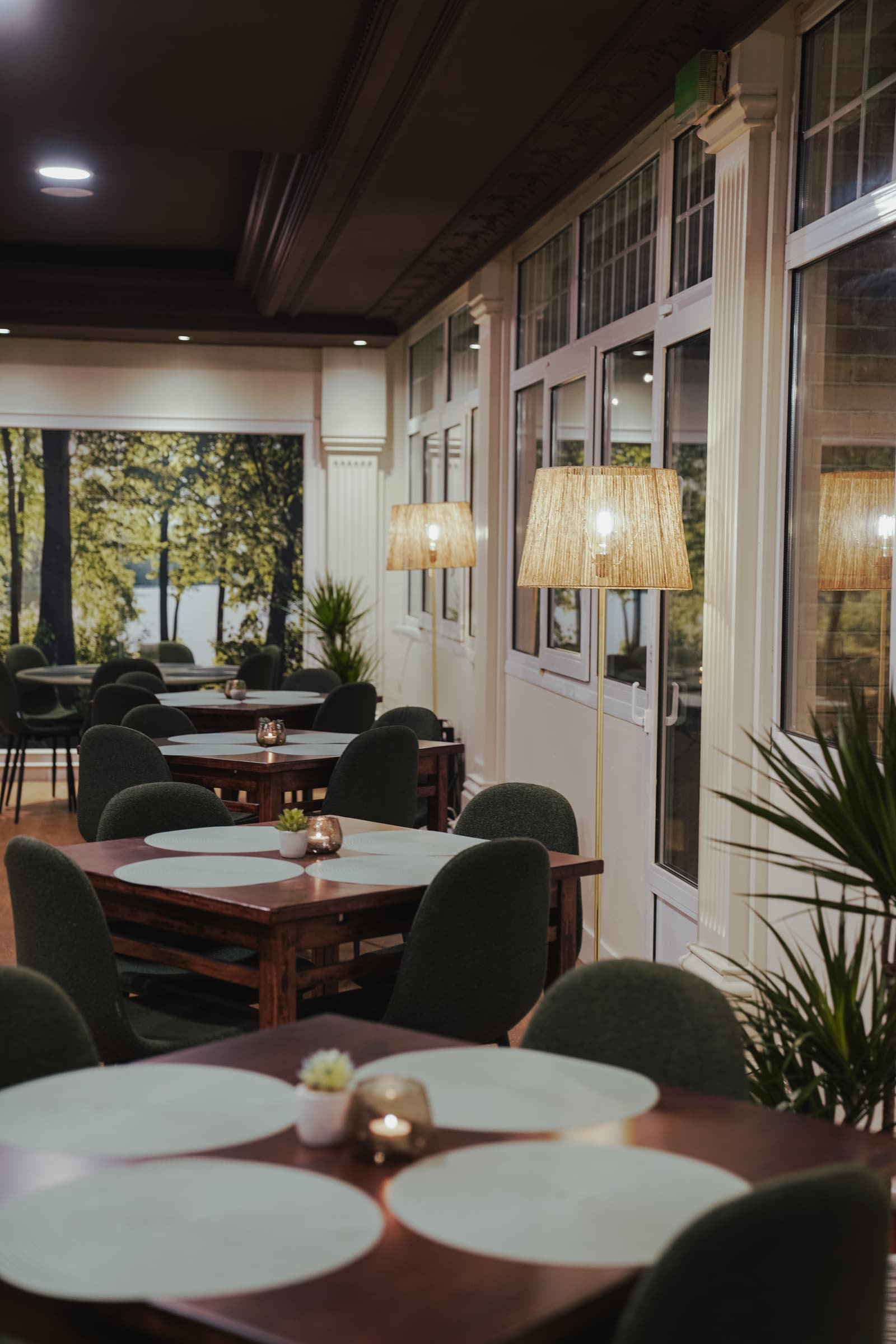 Detalle de la parrilla